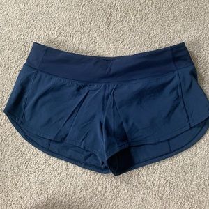 NEW!!! Navy blue lululemon shorts
